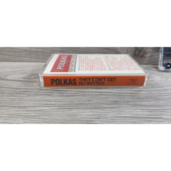Polkas They Don't Get No Better, Cassette Tape-Various Artist-Polka Music-Rare - Picture 4 of 4
